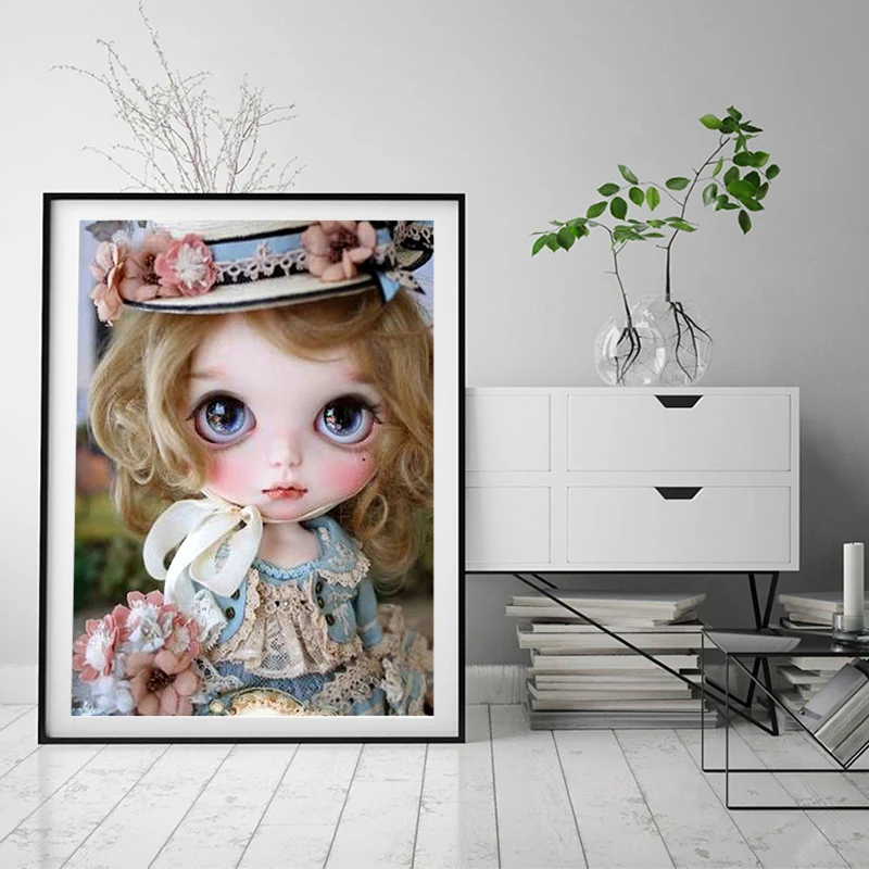 5D алмазная живопись сделай сам мультяшная фигурка принцессы