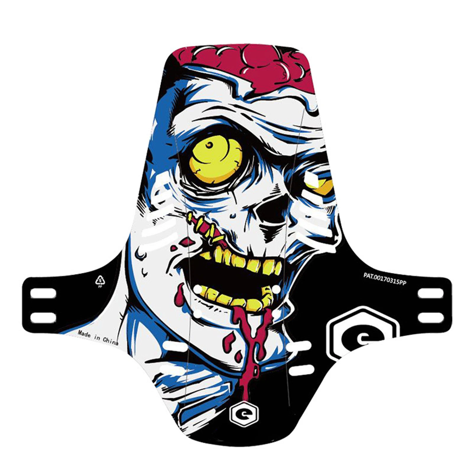 

Hot Mountain Bike Mudguard High Strength PP Easy to Install Colorful Wearable Anti Corrosion Front Rear Mudguards with Ties