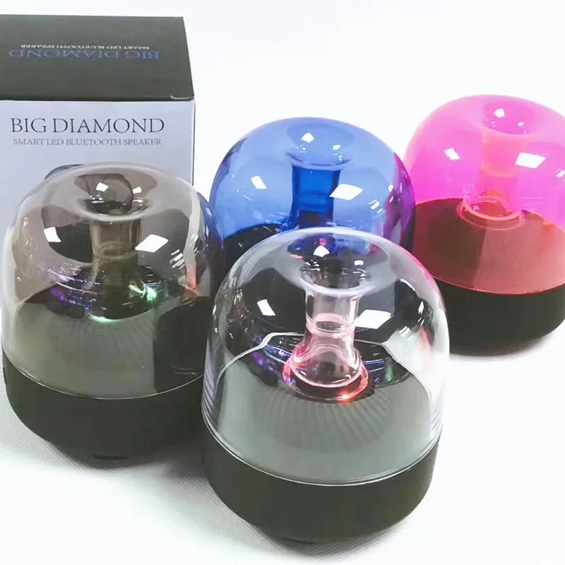 

2023 Harman Kardon Mini Transparent Imitation Glass F7 Wireless Bluetooth Speaker Lantern Car 3D Surround Sound