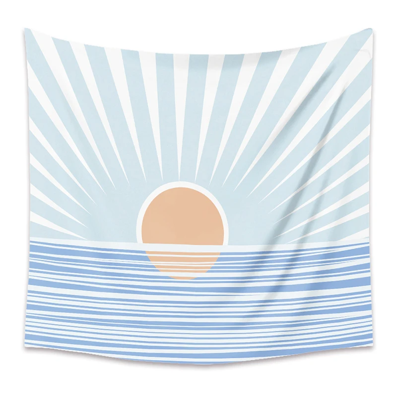 

Sun Tapestry for Living Room Wall Art Hanging Tapestry Bedroom Throw Cover Room Decoration Background Cloth