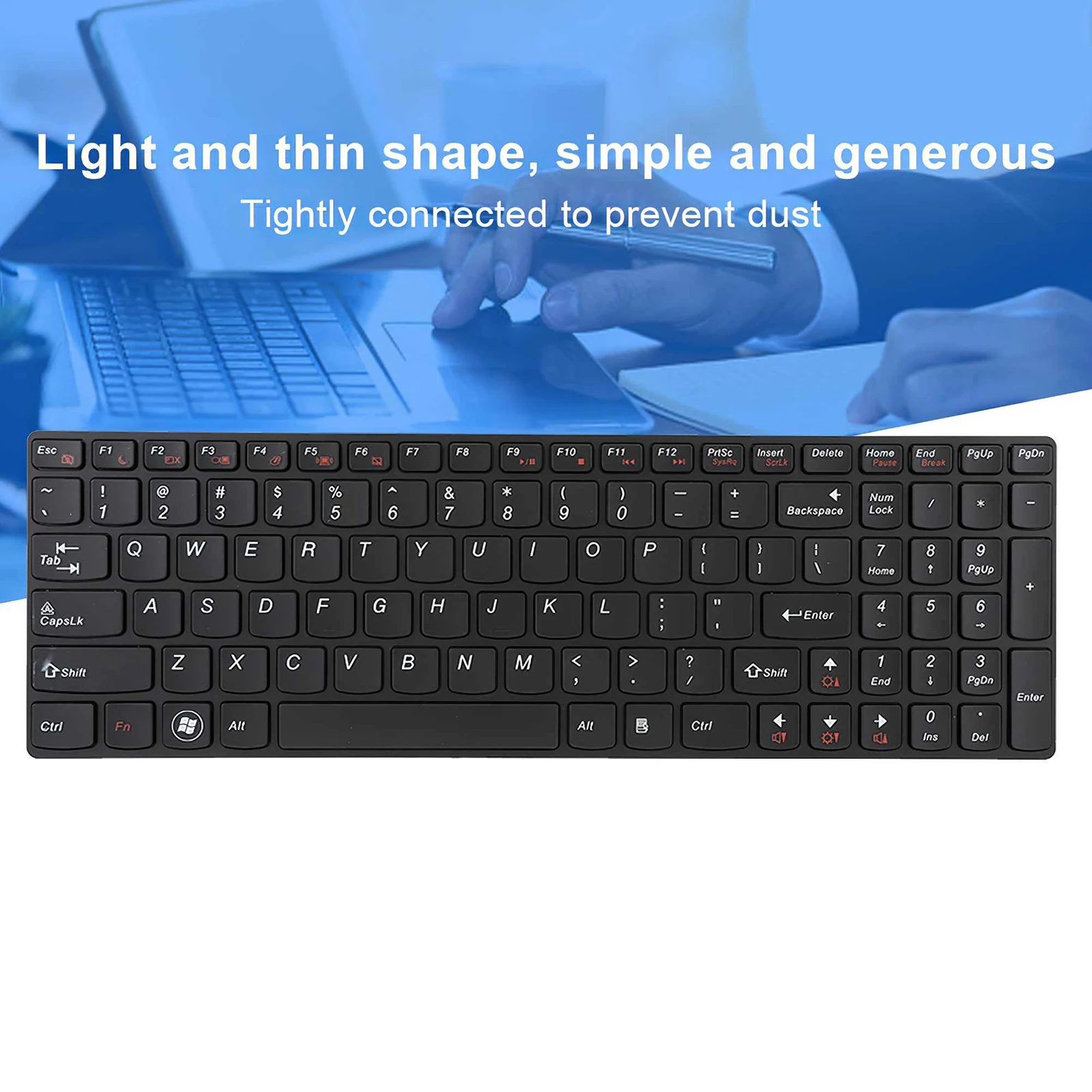

Laptop Keyboard Replacement Keyboard Thin And Simple For Lenovo For Lenovo G580 Z580A G585 Z585 B580 G780 G590 For Home Office