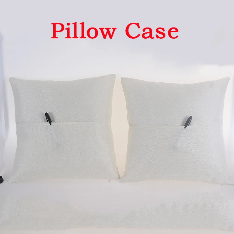 Сублимационная пустая карманная наволочка сплошной цвет сделай сам