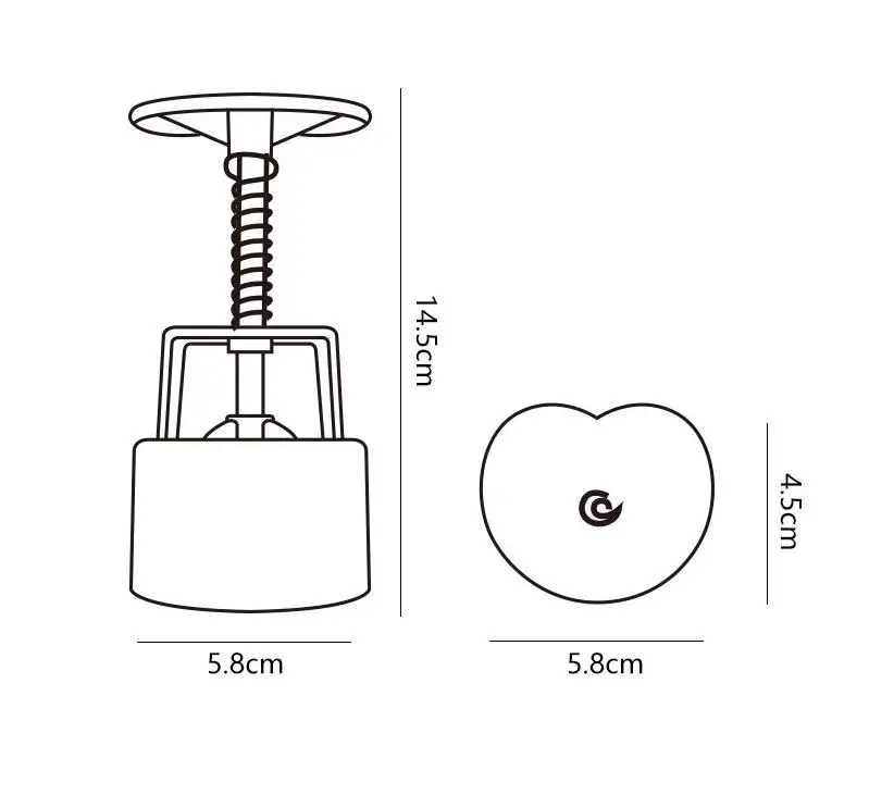 Форма для торта с креативным рисунком милой свинки Луны кондитерских изделий