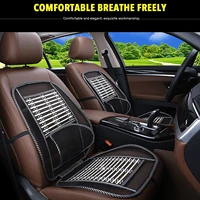 car seat back breathable lumbar support cushion universal waist massage summer automotive interior supplies drop shipping