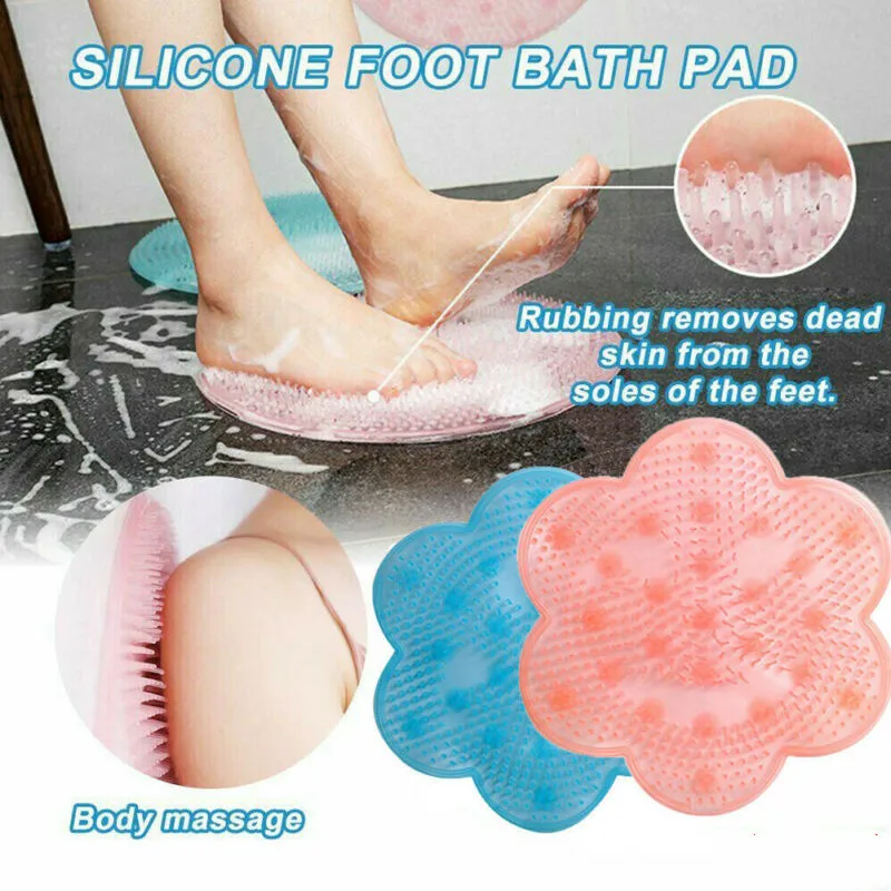 Купальное полотенце 1 шт Коврик массажный коврик силиконовый для ванной и душа