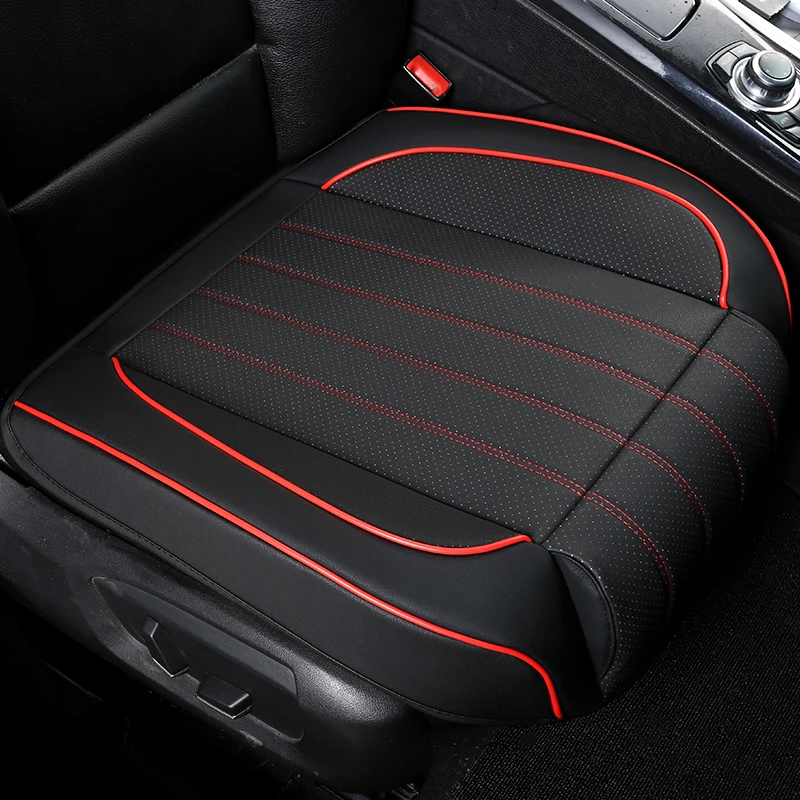 comprar 1 Pc Frente Capa De Assento Do Carro Couro Almofada Do Assento Do Carro Respirável Protetor Anti Deslizamento Esteira Almofada Para Acessórios Interiores