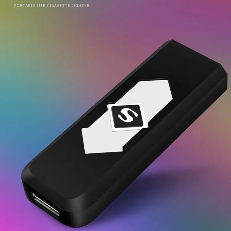 Креативная маленькая перезаряжаемая USB ветрозащитная и огнеупорная