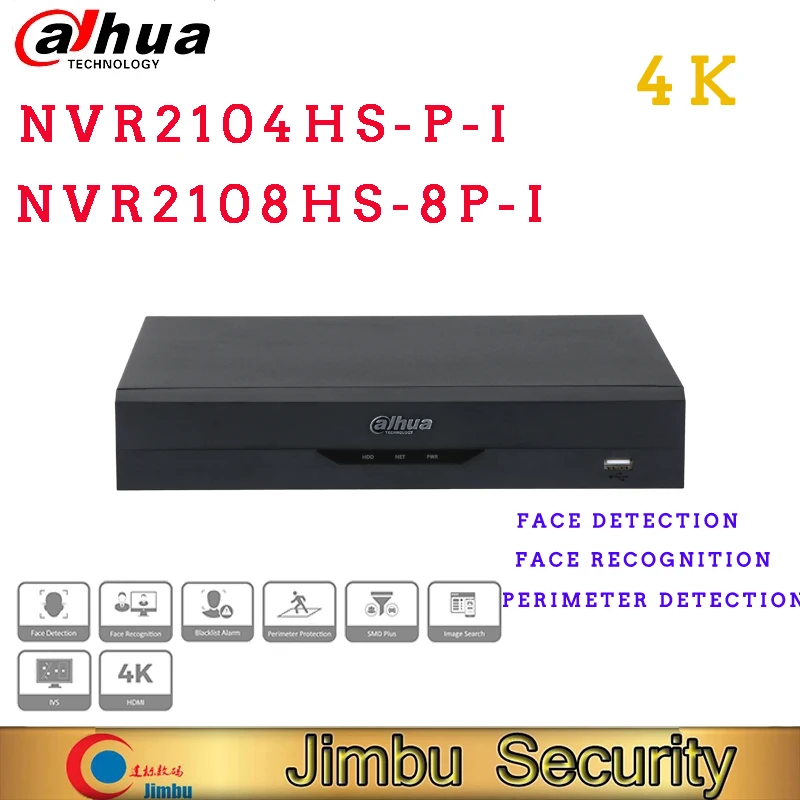 Сетевой видеорегистратор Dahua оригинальный PoE WizSense Видео Регистраторы NVR2104HS P I