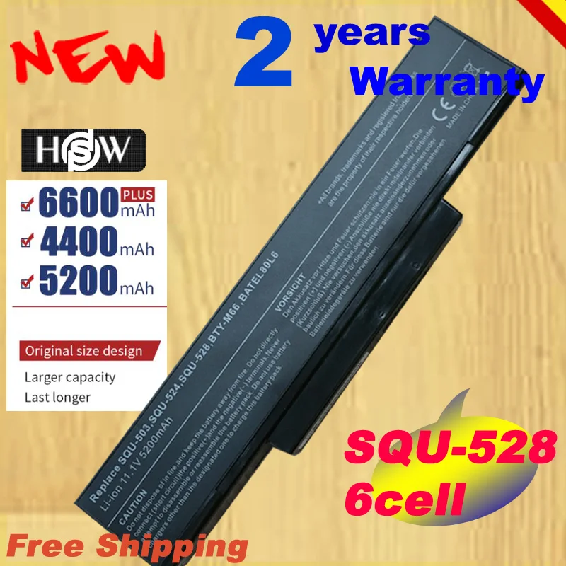 

HSW New 6c Battery A32-F2 A32-F3 A32-Z94 A32-Z96 BTY-M66 SQU-528 For Asus Z53 M51 Z94 A9T F3 F3S F3K F3T F3SV F3JR Fast shipping