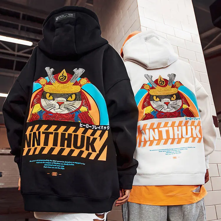 

Luxury Cartoon Letters Printed Vintage Sweatshirt Women Teens Girls Oversized Harajuku Hoodie Thick Warm Winter Tops Pullovers