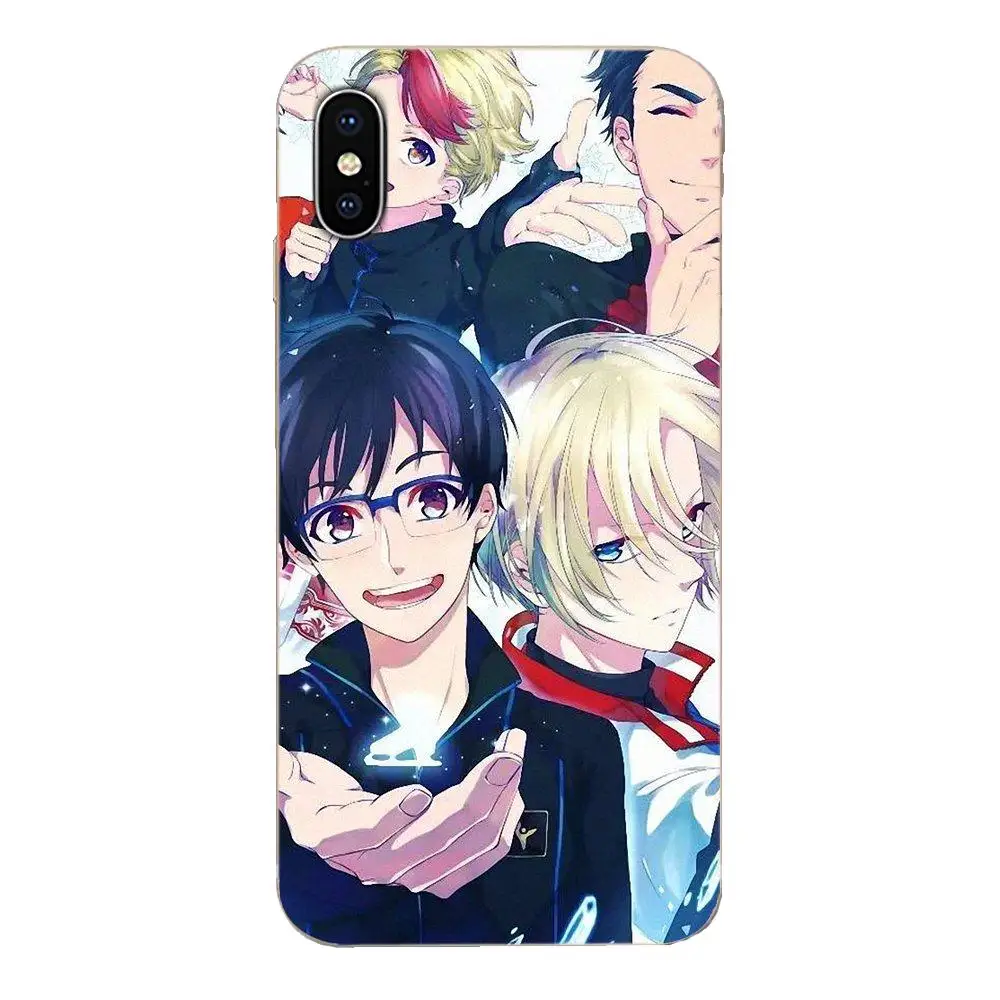 Мягкий хипстерский чехол в виде милого героя аниме на льду для Galaxy Note 10 A10E A10S A20S A30S