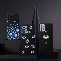 evil eye phone case for samsung a32 a51 a52 a71 a50 a12 a21s s10 s20 s21 plus fe ultra