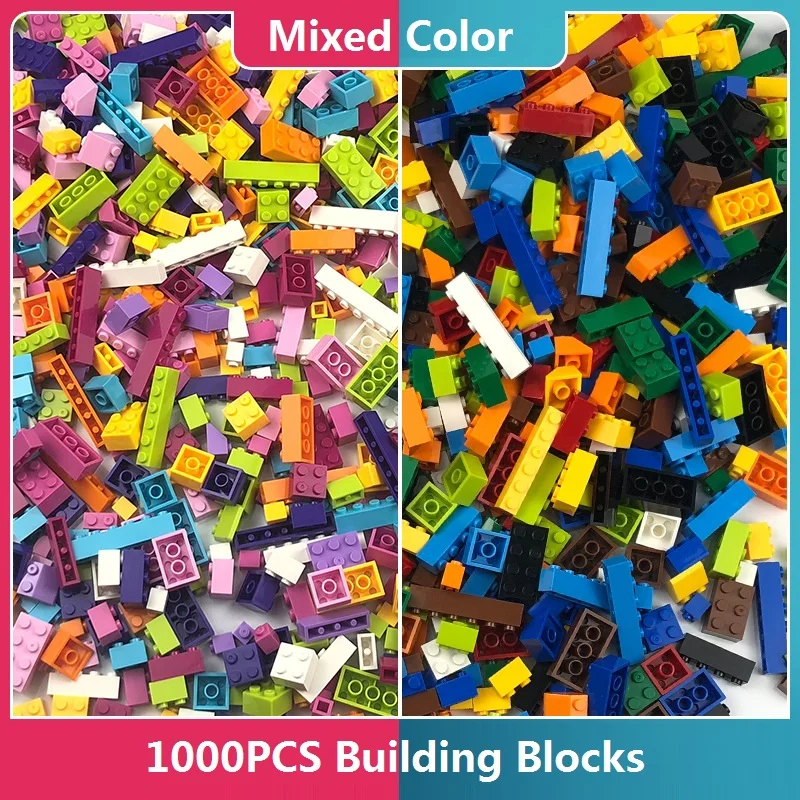 

Building Blocks 1000PCS 500PCS City Blocks Parts Classic Bricks DIY Creative Kids Children Gift Educational Toy Compatible Brand