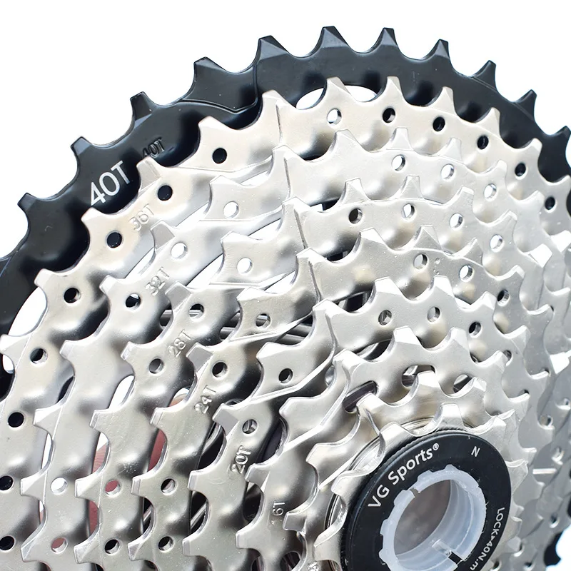 Велокассета VG SPORTS 9 скоростей 11-40T для горного велосипеда с вольным ходом K7 9v Cassete для запчастей Shimano/SRAM Sprocket Kit.