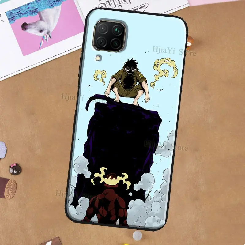 Shinra Fire Force аниме для Huawei P40 Lite P20 P30 Pro Nova 5T P Smart 2019 чехол Honor 50 10 8X 9X 10i | Мобильные
