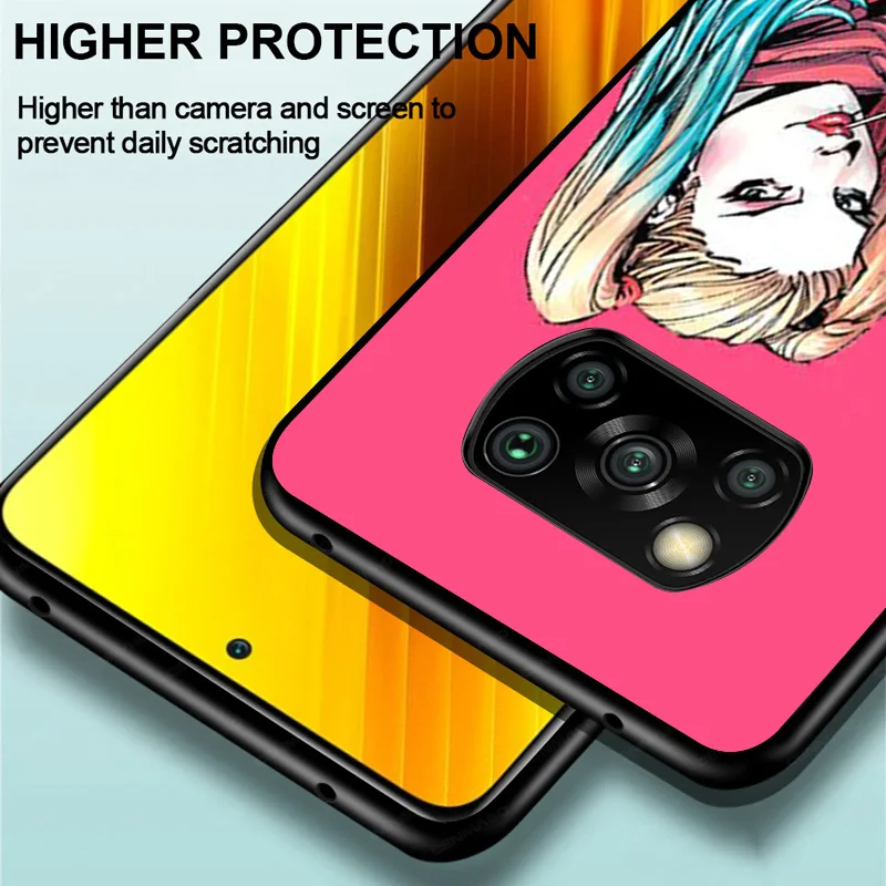 

Harlay Yqeinn For Xiaomi Poco C3 M3 M2 X3 NFC X2 F2 Pro F1 Mi Play Mix 3 A2 Lite A1 6 5 Phone Case