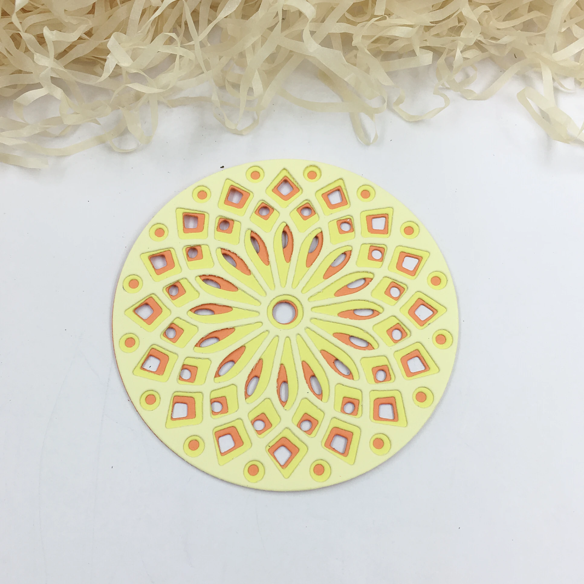 80 мм* 80mm3 Doily кружево круг резки штампы цветок для скрапбукинга круг слой штампы для рукоделия тиснение самодельная открытка создание stenc