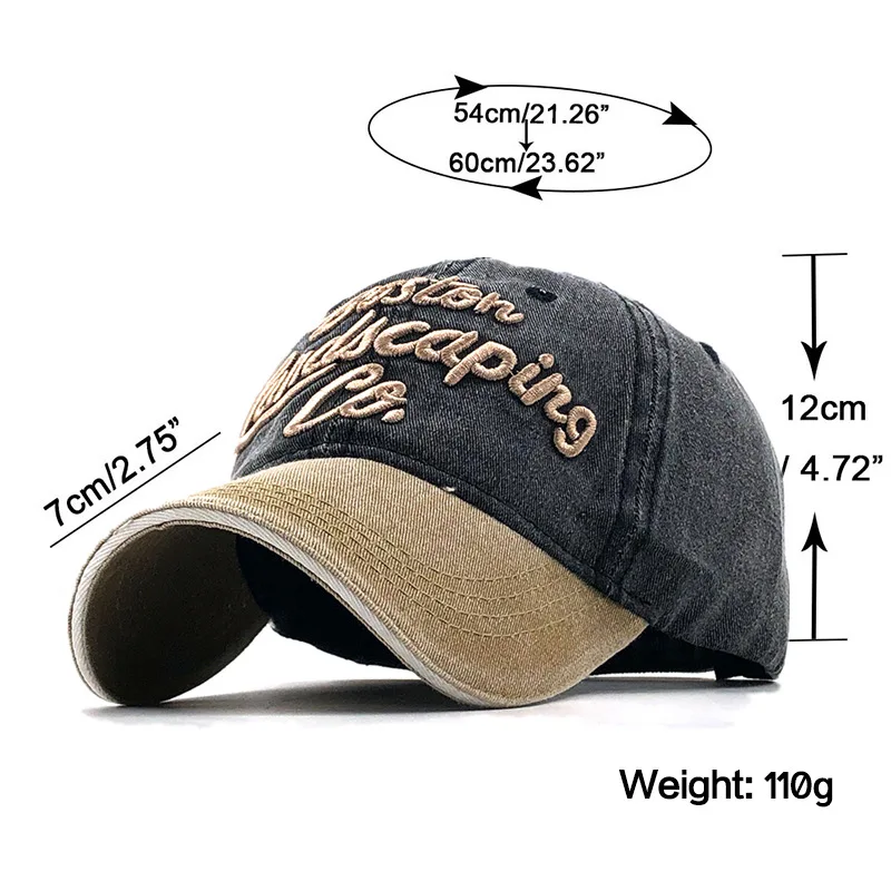 Бейсболка с эффектом потертости для мужчин и женщин Регулируемая Кепка в стиле