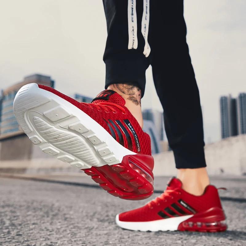 2019 летняя повседневная обувь воздухопроницаемые кроссовки для мужчин легкая