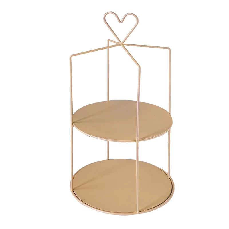 

Champagne afternoon tea dessert tray display rack, wedding dessert stage props, cosmetics display receptacle rack