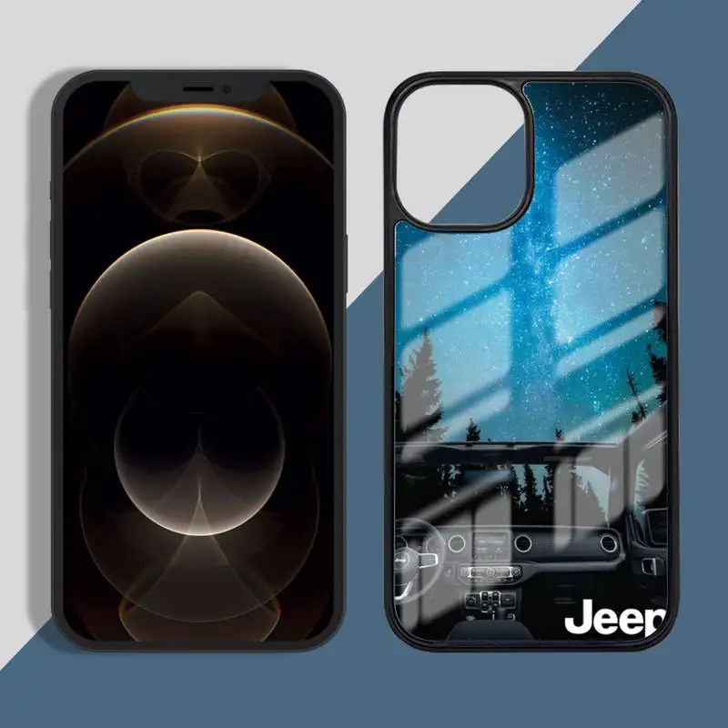 

Jeeps car cool SUV Phone Cases PC for iPhone 11 12 pro XS MAX 8 7 6 6S Plus X 5S SE 2020 XR
