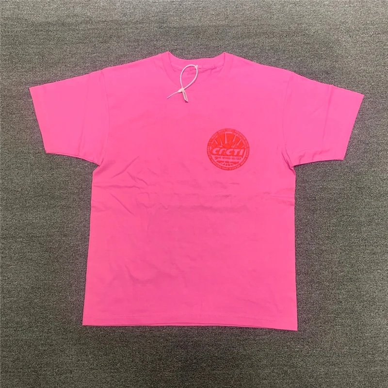 

Travis Scott Ts Cactus Jack Fashion T-Shirt Men 1:1 Best Quality Travis Scott Casaul Women T Shirt Jackboys Pink Shirts Clothes