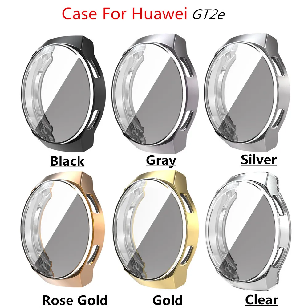 Мягкий чехол из ТПУ с покрытием и защитой от царапин для Huawei Watch GT2e защитная