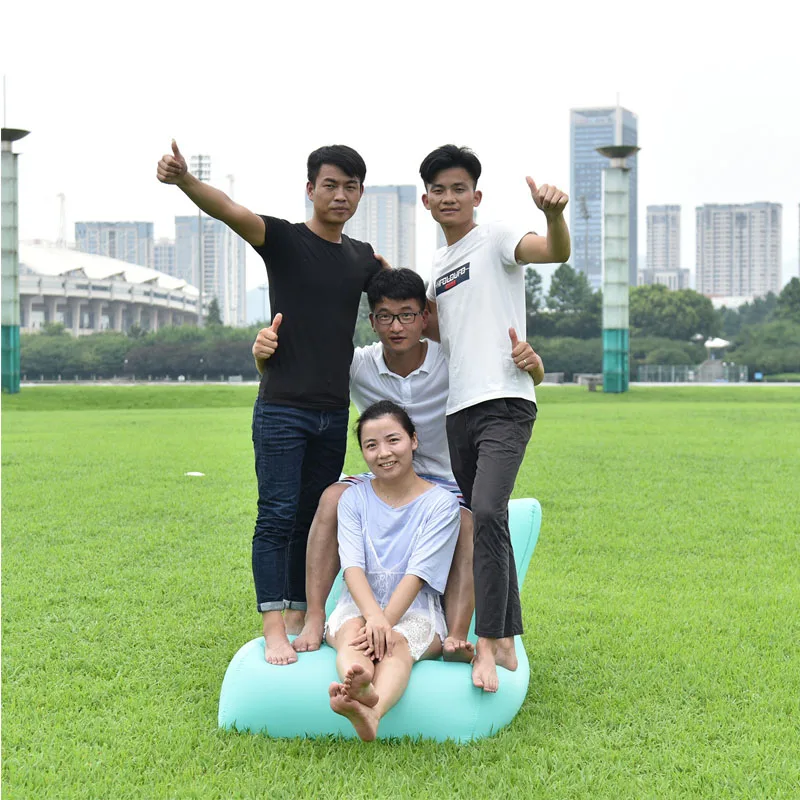 

Simple modern inflatable bed outdoor portable comfortable water inflatable sofa camping inflatable mattress outdoor products