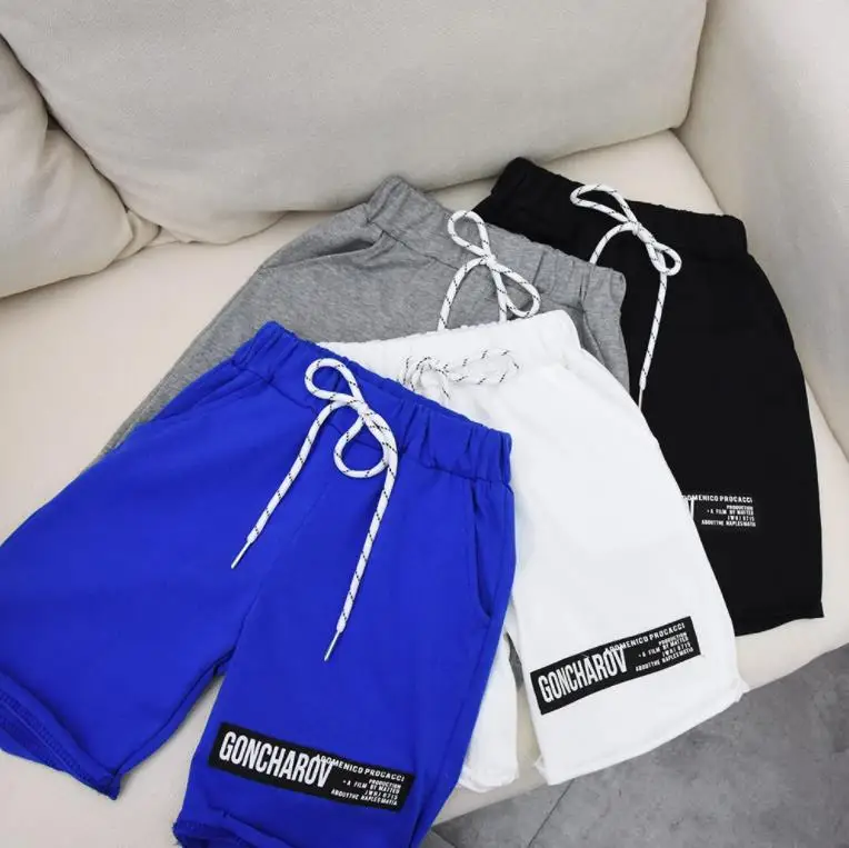 

Summer Kids Beach Short Sports Pants Baby 2-7Y Children Shorts Cotton Shorts For Boys Girls Candy Color Shorts Toddler Panties