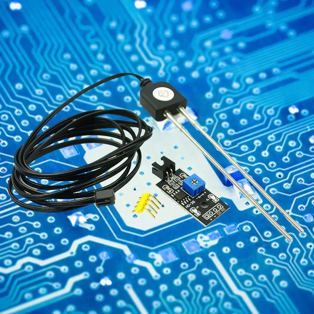 

1Pcs Soil Moisture And Humidity Sensor Module Soil Test Module Resistance Corrosion Test Sensor for Arduino Soil Detector Probe