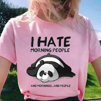 new women clothes 2020 summer i hate morning people and morning and people print t shirt graphic tees womens plus size tops tees