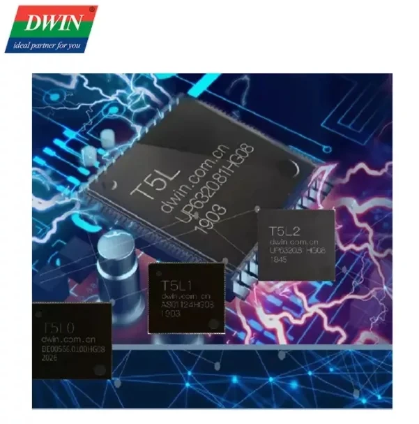 ЖК-дисплей DWIN TFT 10 4 дюйма разрешение 800 × 600 HMI IPS TTL/RS232 сенсорный экран