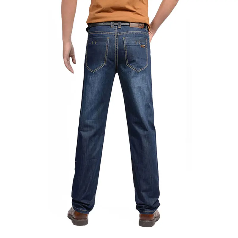 30 46 мужские джинсы большого размера Повседневные Легкие модные Стрейчевые от