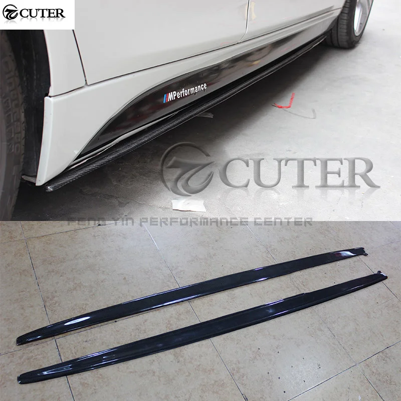 

Боковые юбки из углеродного волокна F30 3 серии Mp, фартук для Bmw F30 328i 320i 330i, Стайлинг автомобиля 13-18