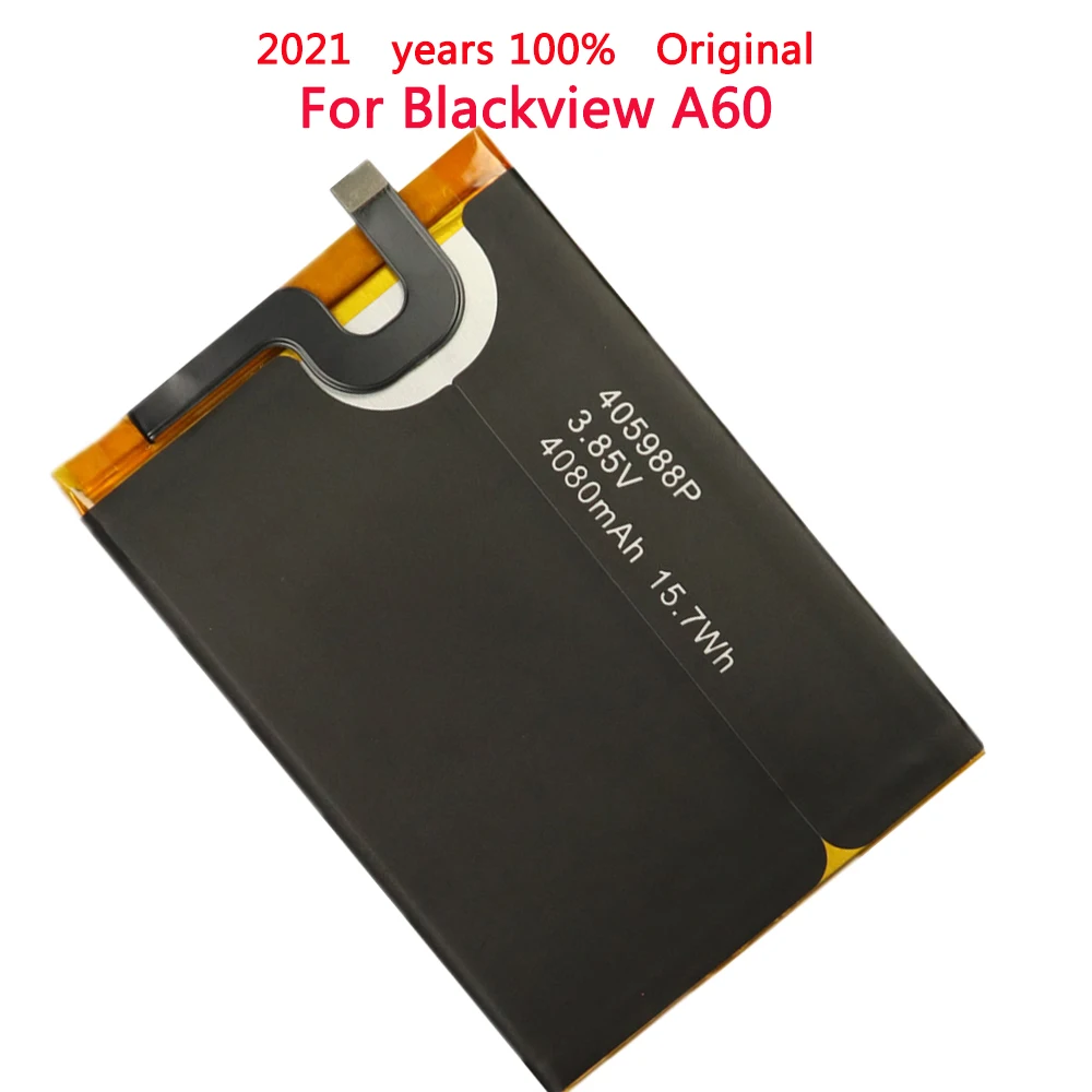 

2021 years High Quality Battery 100% Original 4080mAh Battery For Blackview A60 405988P Mobile Phone +Tracking Number
