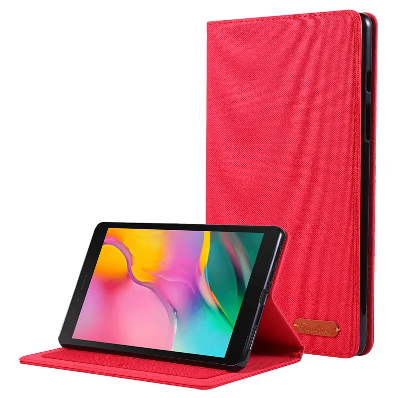 Cloth Ultra-slim Shockproof Silicone Cover for Samsung Galaxy Tab A 8.0 SM-T290/T295/T297 8.0