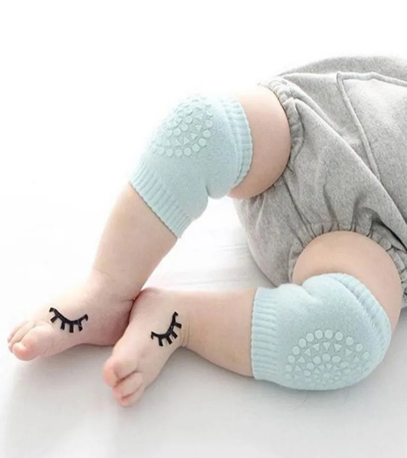 

Smartbabyme Infant Baby Crawling Anti-Slip Knee Compression Sleeve Unisex Kneecap Coverage Accessories Cotton baby girl socks