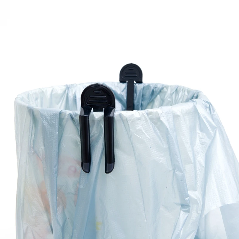

4Pcs/set Practical Home Organizer Clips Waste Bin Bag Dustbin Clamp Garbage Bags Clips Tools