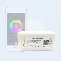 tuya wifi smart led controller rgbcct 6pin light strip controller dc12 24v work with alexa google assistant smart home control