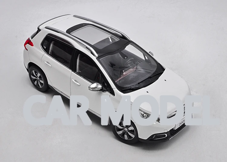 1:18 Масштаб сплава игрушечных автомобилей dongfeng biaozhi 2008 модель автомобиля SUV детских игрушечных автомобилей авторизованный игрушки для детей