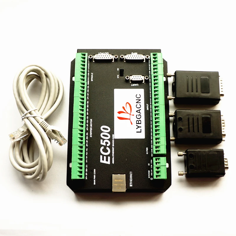 EC500 460 кГц ЧПУ Стандартная плата 3 4 5 6 Axis CMACH3 Ethernet управления движением для DIY