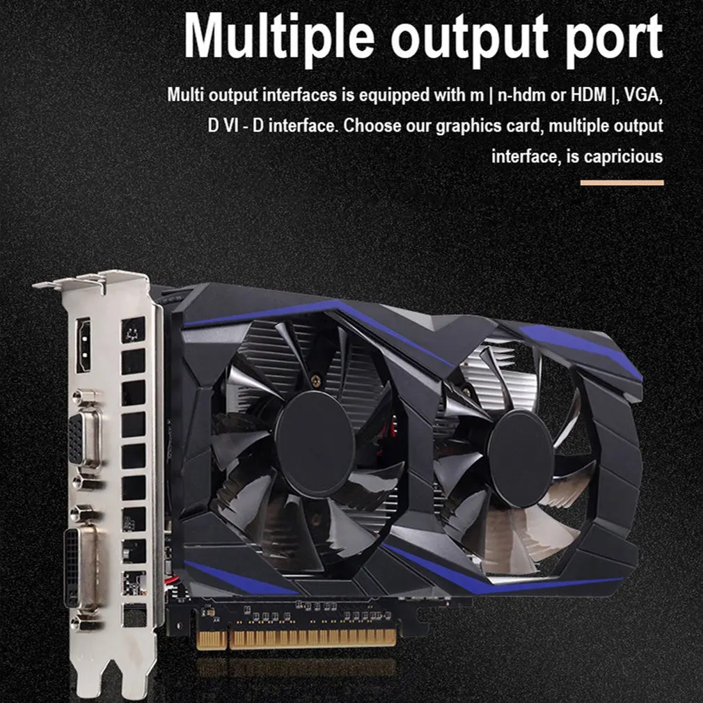 

Portable Geforce Gtx 1050 Ti 1GB DDR5 Gddr5 128 Bit Pci-e Graphics Card HDMI-Compatible Desktop Computer For Professional Player