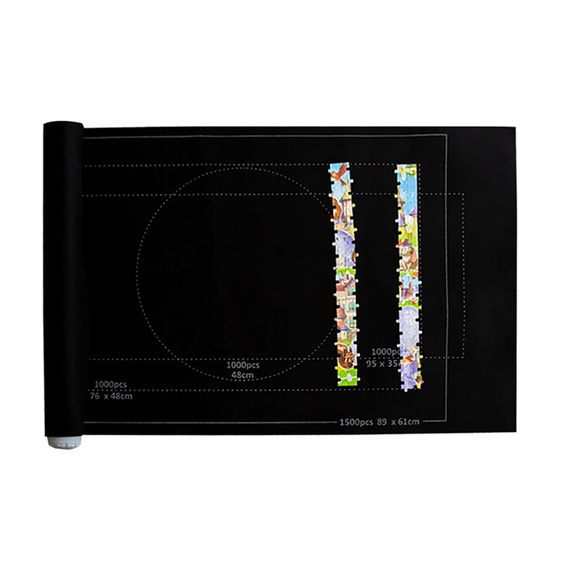 Детские игрушки коврик-пазл пазл-рулон войлочный коврик игровой пазл одеяло для