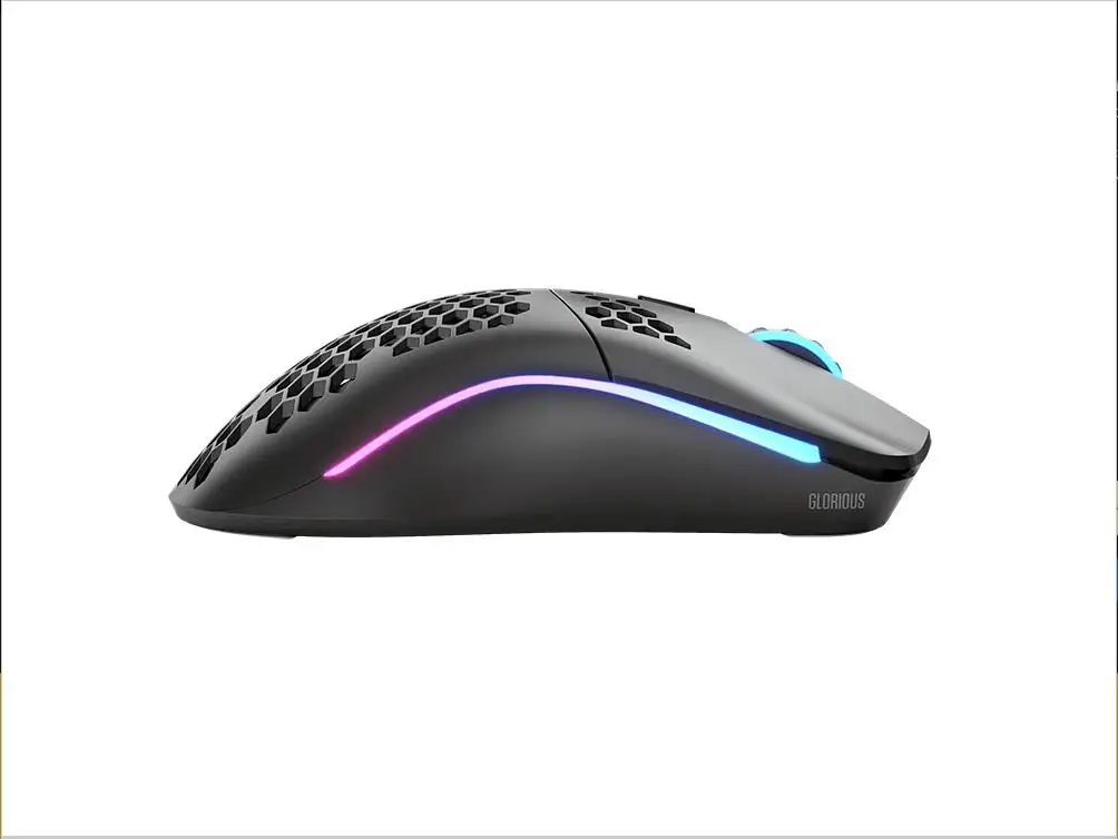 

Glorious Model O Wireless Gaming Mouse, Light weight wireless mouse, Matte Black/White Color, Free Shipping