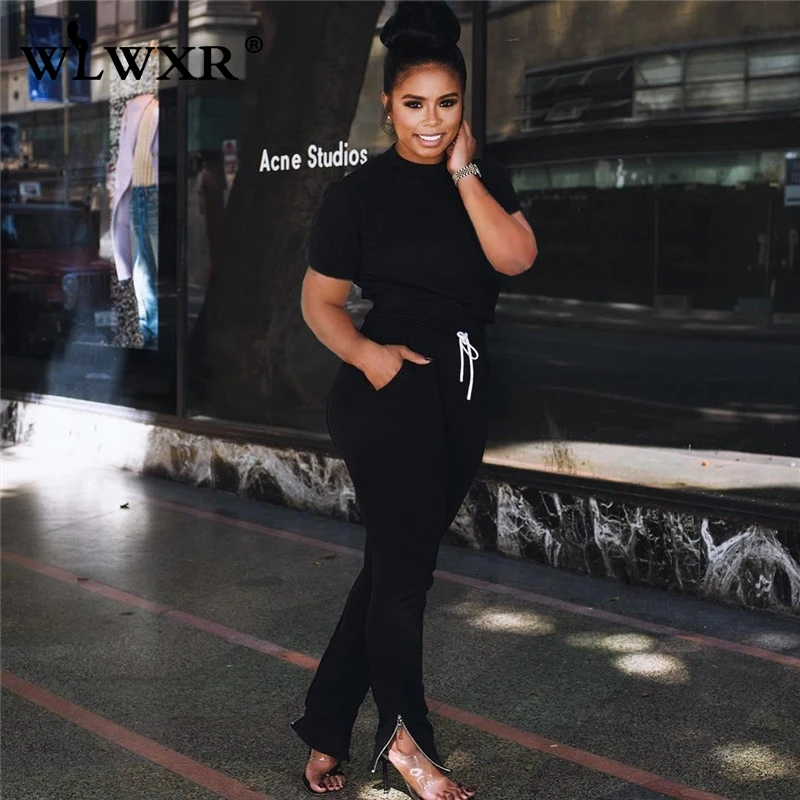 Спортивный костюм WLWXR в розовом и черном цвете| |