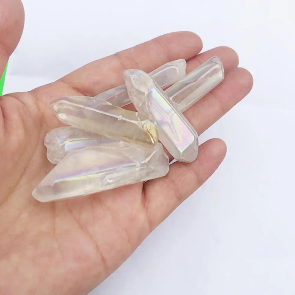 Лунный камень Хрустальная колонна бриллиантовая палочка исцеляющая лампа