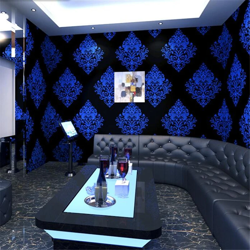 Beibehang высокого класса k tv song hall flash обои 3d светоотражающие специальный бар тема