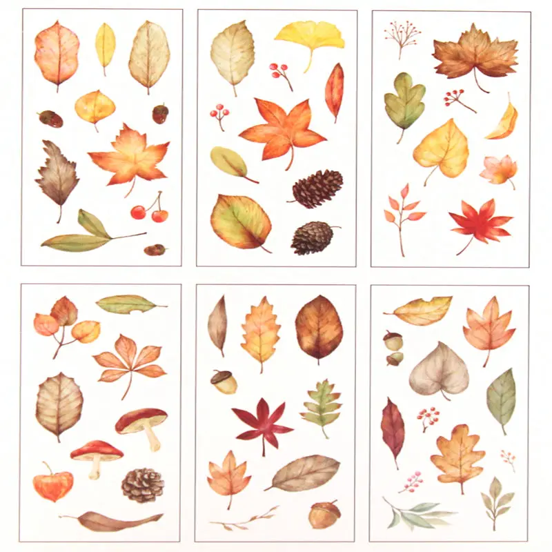 6 листов/набор альбом для скрапбукинга милые наклейки мультяшный Единорог