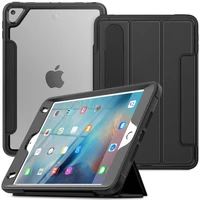 case for ipad mini 5 4 3 2 case tpu acrylic back cover with stand auto sleep smart cover for ipad mini4 mini5 funda