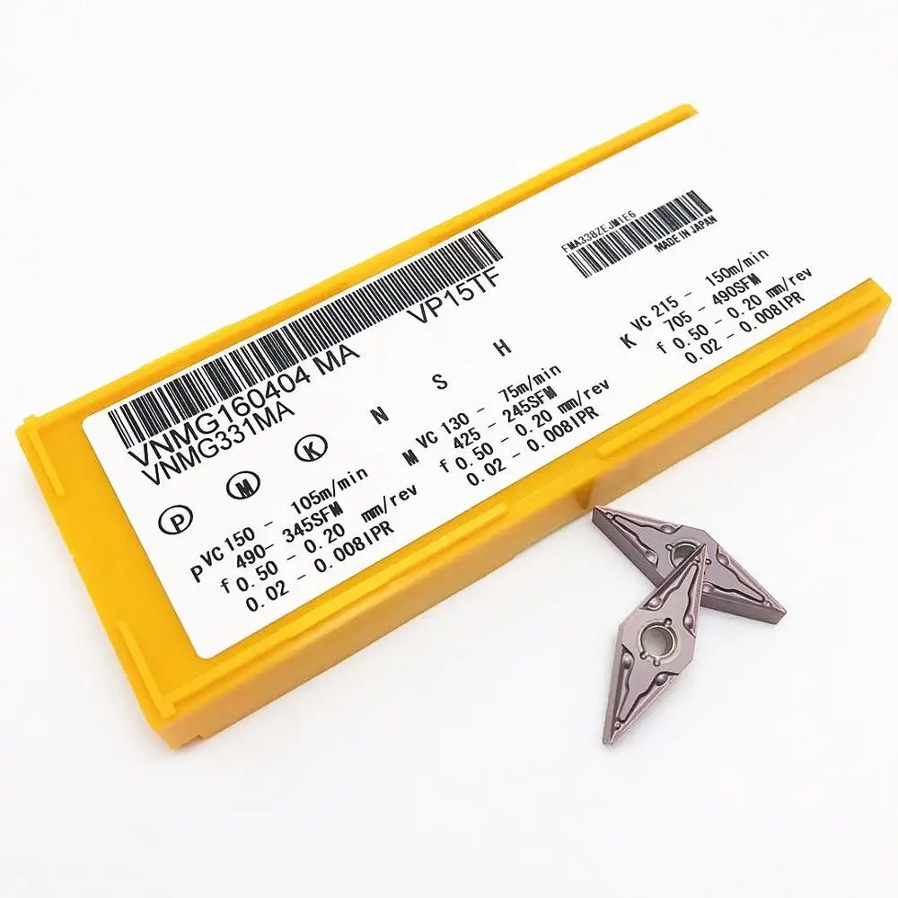 

Carbide tool VNMG160404 MA VP15TF new high-quality metal milling insert CNC tool VNMG 160404 Carbide CNC lathe part VNMG tool